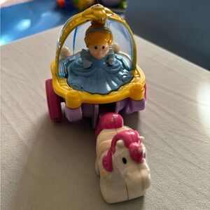 Fisher Price Little People Cinderella Disney Princess Coach Klip Klop Carriage